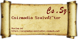 Csizmadia Szalvátor névjegykártya